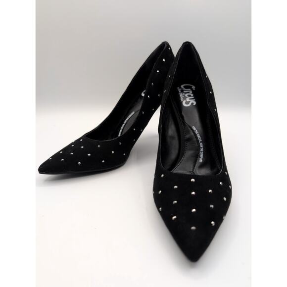 Circus by Sam Edelman| Black Studded Heels | Size 7.5 - Picture 2 of 8